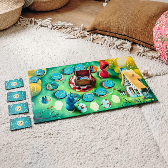 Gedächtnis- und Kooperationsspiel Rotkäppchen