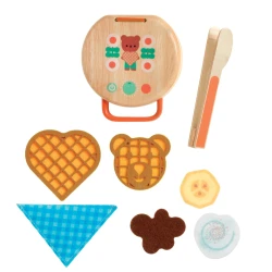 Holz-Waffeleisen mit Zubehör Holz-Waffeleisen mit Zubehör