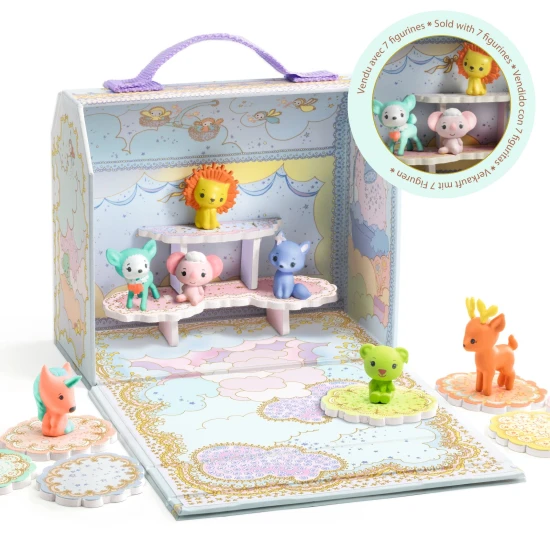 Djeco Tinyly Mini-Kofferhaus Tinypets Djeco Tinyly Mini-Kofferhaus Tinypets