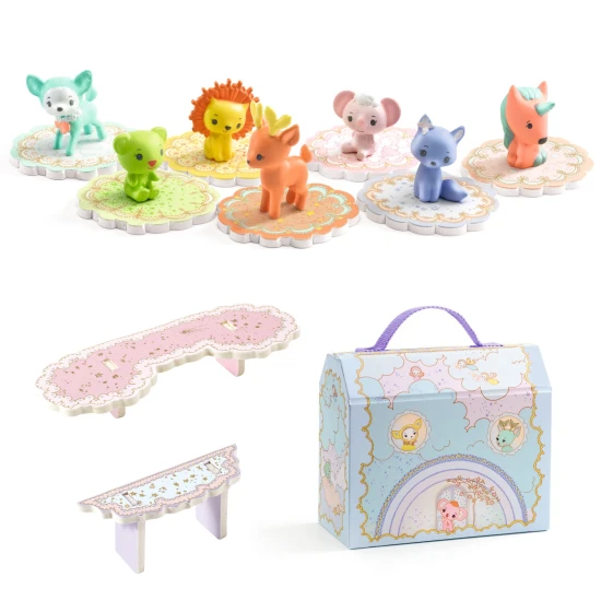 Djeco Tinyly Mini-Kofferhaus Tinypets Djeco Tinyly Mini-Kofferhaus Tinypets