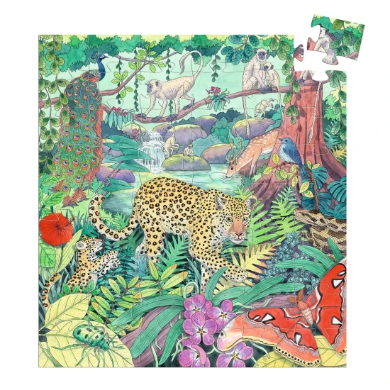 Djeco Puzzle Indischer Dschungel 54 Teile Djeco Puzzle Indischer Dschungel 54 Teile