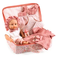 Pomea Puppe Lily mit Koffer