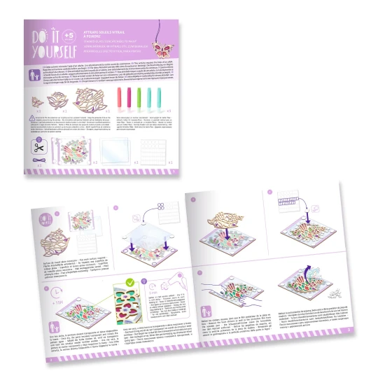 Djeco Kreativset Glasmalerei Sonnenzweig Djeco Kreativset Glasmalerei Sonnenzweig