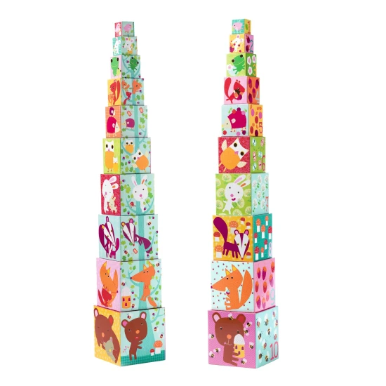 Pyramidenwürfel Waldtiere