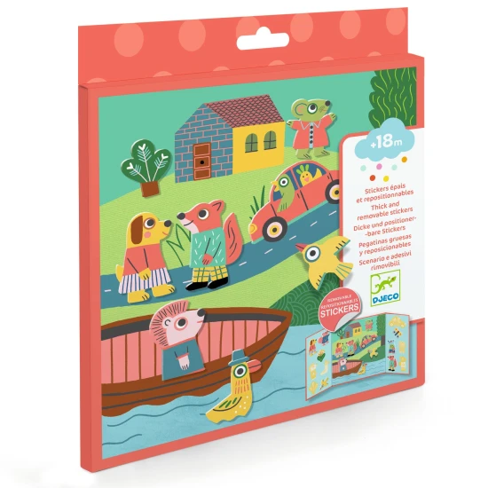 Abnehmbare Aufkleber Tiere