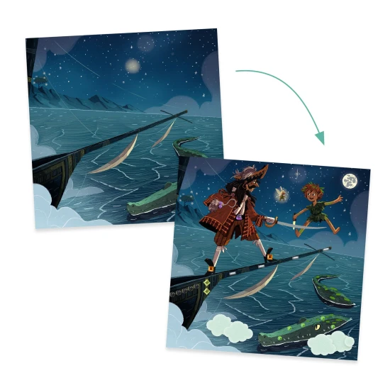 Djeco Märchen zum Verzieren Peter Pan DJ09479