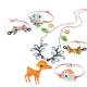 Djeco DIY Mach dein eigenes Schmuck Reh und Vogel DJ79000
