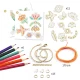 Djeco DIY Mach dein eigenes Schmuck Feder und Lotus DJ79001