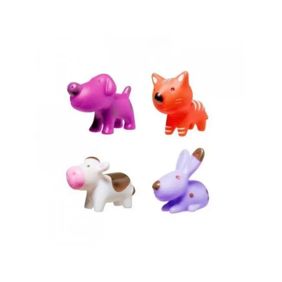 Brettspiel für die Kleinsten. Niedliche Tiere führen Kinder in das Prinzip sozialer Spiele ein.