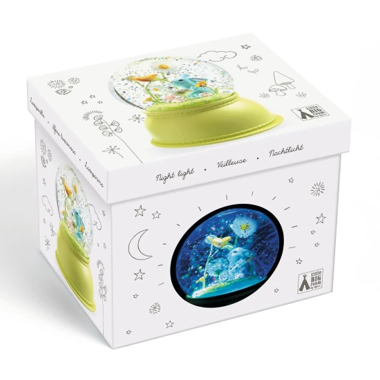 Nachtlicht und Schneeglöckchenhase