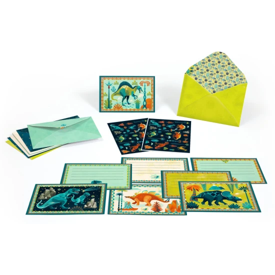 Einladungen & Aufkleber Dinosaurier