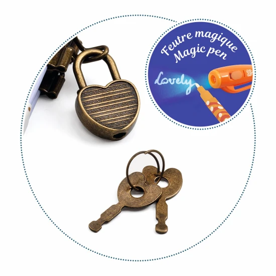 Geheimes kleines Notizbuch mit Zauberstift Owen