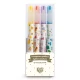 Glitzer-Textmarker 4 Farben