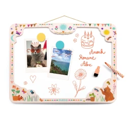 Magnettafel mit Stift Katze