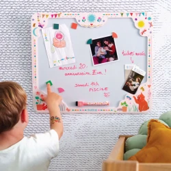 Magnettafel mit Stift Katze