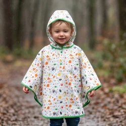 Regenponcho Wald Größe S