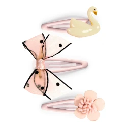 Set aus drei Violette-Haarnadeln