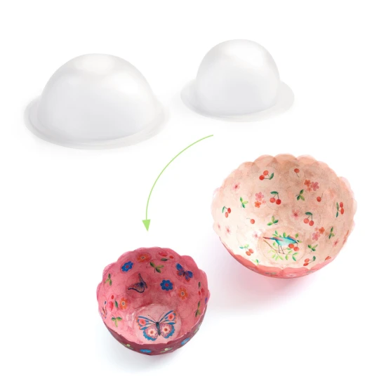 Bastelanleitung für Papierschalen