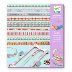 Armband-Webset mit großen Perlen
