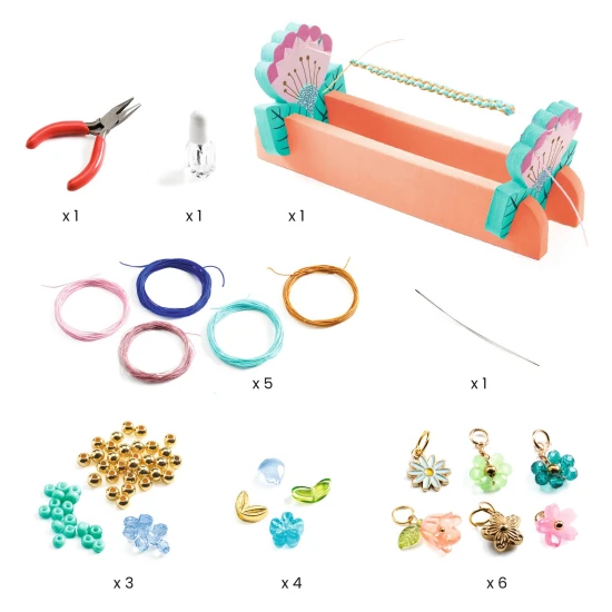 DIY Mach es selbst Makramee-Armbänder Blue