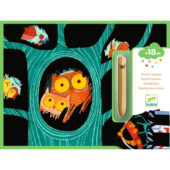 Ich lerne etwas über Tiere: Rubbelbilder