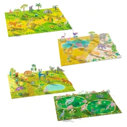 Abnehmbare Tieraufkleber