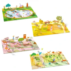 Abnehmbare Aufkleber für den Bauernhof