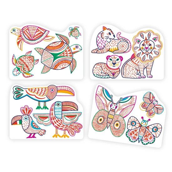 Magisches Ausmalen mit Wilderness Families