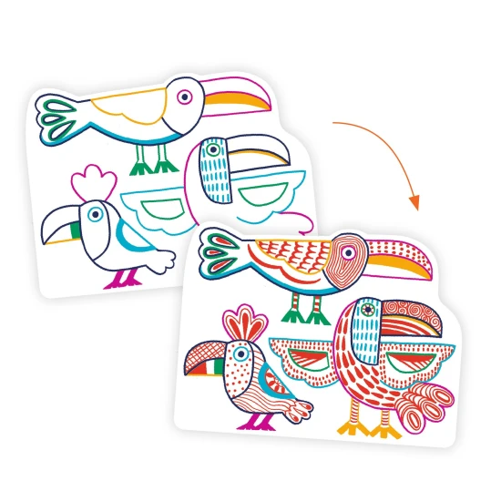 Magisches Ausmalen mit Wilderness Families