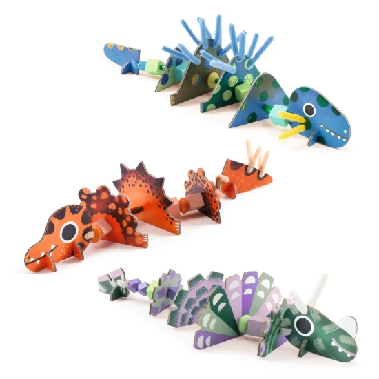 Dinosaurier einfädeln