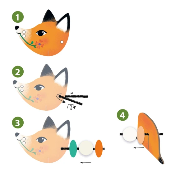 Perlenarbeiten mit niedlichen Tieren