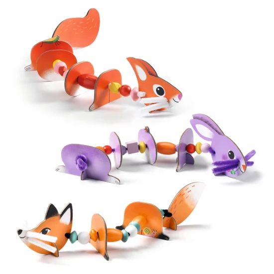 Perlenarbeiten mit niedlichen Tieren