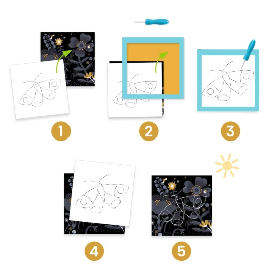 Stanzset für Kinder: Spielerisch Präzision und Geduld lernen