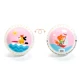 Djeco Ball „Liebesboot“ 12 cm – kleiner illustrierter Ball mit nautischem Motiv