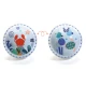 Djeco Fishee Ball 22 cm - illustrierter Ball mit Unterwassermotiven