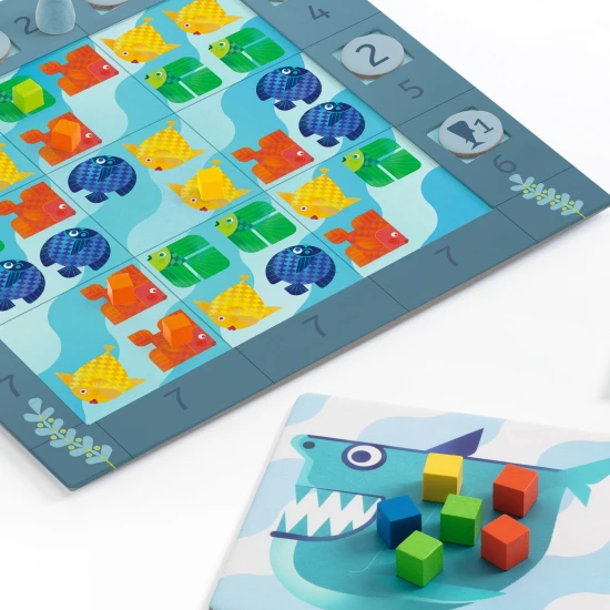 Brettspiel Hai und Fisch