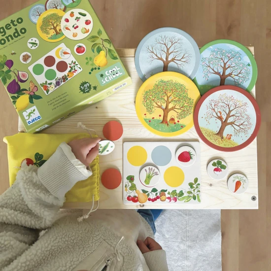 Loto Vegeto Mondo Spiel Djeco 