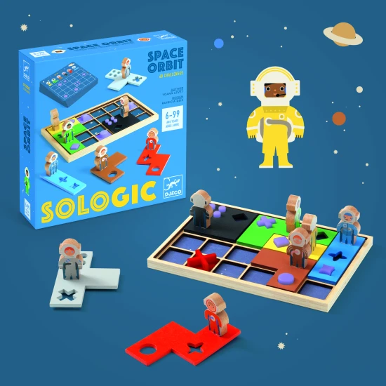 Weltraum-Orbit-Rätsel