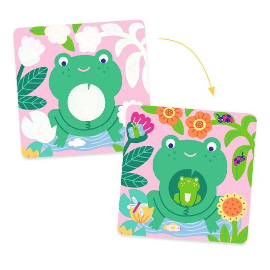 Magisches Aquarell: Mama und Baby