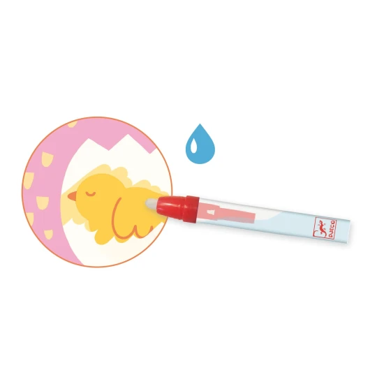 Magisches Aquarell: Mama und Baby