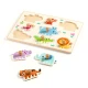 Holzpuzzle Hippo n Co