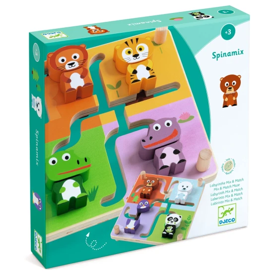 Spinamix Holzlabyrinth