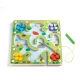 Magnetisches Holzlabyrinth Frosch