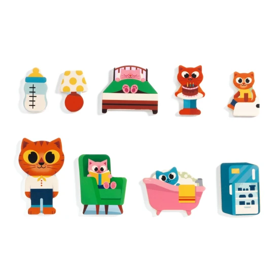 Lernpuzzlehaus aus Holz