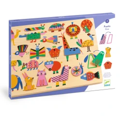 Holz-Steckpuzzle Puzzlo Geo
