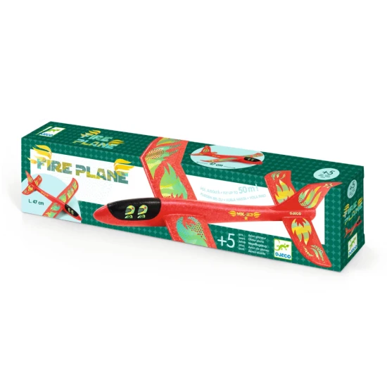 Flugzeug zum Falten und Bekleben.