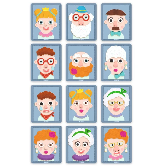 Magnetisches Puzzle Porträts