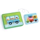 Magnetisches Puzzle Fahrzeuge