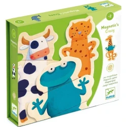 Holzmagnete Verrückte Tiere