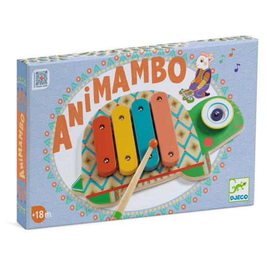 Xylophon mit Becken Turtle Animambo